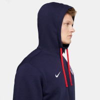 Nike Nederland Club Vest 2023-2025 Donkerblauw Rood Wit