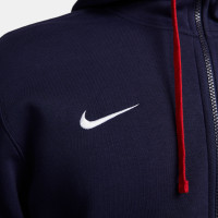 Nike Nederland Club Vest 2023-2025 Donkerblauw Rood Wit