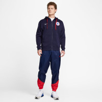 Nike Nederland Club Vest 2023-2025 Donkerblauw Rood Wit