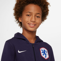 Nike Nederland Club Vest 2023-2025 Kids Donkerblauw Rood Wit