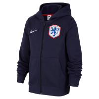 Nike Nederland Club Vest 2023-2025 Kids Dark Blue Red White