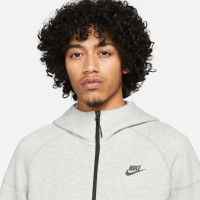 Nike Tech Fleece Tracksuit Sportswear Light Grey Black