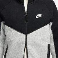 Nike Tech Fleece Tracksuit Sportswear Light Grey Black White