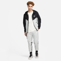 Nike Tech Fleece Vest Sportswear Lichtgrijs Zwart Wit