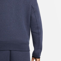 Nike Tech Fleece Vest Sportswear Donkerblauw Zwart
