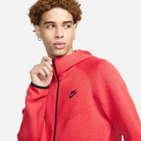 Nike Tech Fleece Trainingspak Sportswear Melange Rood Zwart
