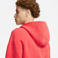 Nike Tech Fleece Tracksuit Red Black