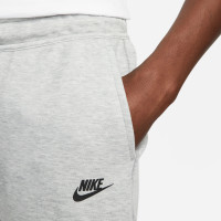 Nike Tech Fleece Tracksuit Hooded Sportswear Light Grey Black