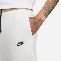Nike Tech Fleece Joggingbroek Sportswear Wit Beige Zwart