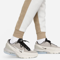 Nike Tech Fleece Tracksuit Sportswear White Beige Black