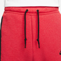 Nike Tech Fleece Sweat Pants Sportswear Melange Red Black