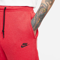Nike Tech Fleece Sweat Pants Sportswear Melange Red Black