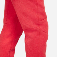 Nike Tech Fleece Joggingbroek Sportswear Melange Rood Zwart