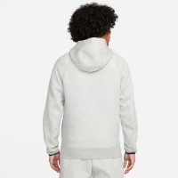 Nike Tech Fleece Tracksuit Hooded Sportswear Light Grey Black