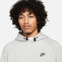 Nike Tech Fleece Hoodie Sportswear Lichtgrijs Zwart