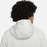 Nike Tech Fleece Hoodie Sportswear Lichtgrijs Zwart