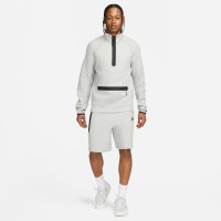 Nike Tech Fleece Shorts Sportswear Light Grey Black