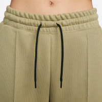 Nike Tech Fleece Joggingbroek Dames Sportswear Lichtbruin Zwart