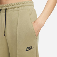 Nike Tech Fleece Joggingbroek Dames Sportswear Lichtbruin Zwart