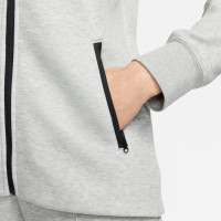 Nike Tech Fleece Trainingspak Sportswear Dames Lichtgrijs Zwart