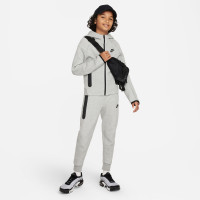 Nike Tech Fleece Vest Sportswear Kids Light Grey Black