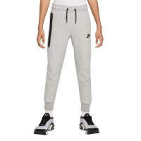 Nike Tech Fleece Sweatpants Kids Sportswear Light Grey Black
