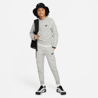 Nike Tech Fleece Sweatpants Kids Sportswear Light Grey Black