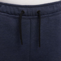Nike Tech Fleece Trainingspak Sportswear Kids Donkerblauw Zwart