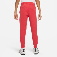 Nike Tech Fleece Joggingbroek Kids Sportswear Rood Zwart