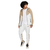 Nike Tech Fleece Tracksuit Sportswear White Beige Black