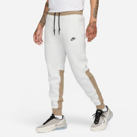 Nike Tech Fleece Trainingspak Sportswear Wit Beige Zwart