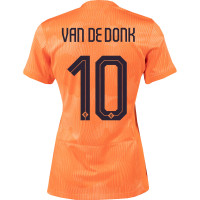 Nike Netherlands van de Donk 10 WWC 2023-2025 Women's Home Jersey