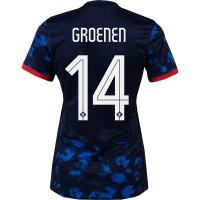 Nike Nederland Groenen 14 Uitshirt WWC 2023-2025 Dames