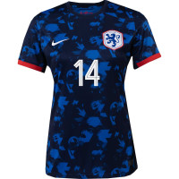 Nike Nederland Groenen 14 Uitshirt WWC 2023-2025 Kids