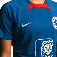 Nike Netherlands Strike Training Shirt 2023-2025 Women's Blue Red White