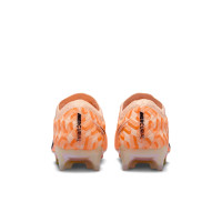Nike Zoom Mercurial Vapor 15 Elite Gras Voetbalschoenen (FG) Oranje Zwart