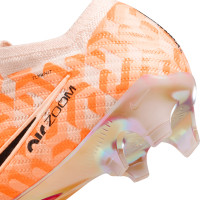 Nike Zoom Mercurial Vapor 15 Elite Gras Voetbalschoenen (FG) Oranje Zwart