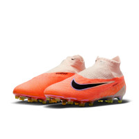 Nike Phantom GX Elite Dynamic Fit Gras Voetbalschoenen (FG) Oranje Zwart