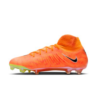Nike Phantom Luna Elite Gras Voetbalschoenen (FG) Oranje Zwart