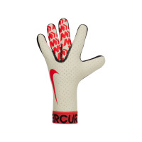 Nike Goalkeeper Gloves Mercurial Elite Touch White Black Bright Red