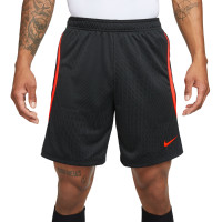 Nike Strike 23 Dri Fit Training Shorts Black Bright Red KNVBshop