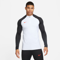 Nike Trainingspak Strike 23 1/4-Zip Wit Zwart Felrood