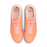 Nike Tiempo Legend 10 Academy Gras / Kunstgras Voetbalschoenen (MG) Oranje Zwart