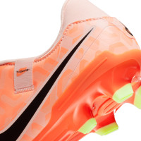 Nike Tiempo Legend 10 Academy Gras / Kunstgras Voetbalschoenen (MG) Oranje Zwart