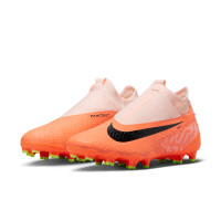 Nike Phantom GX Academy Dynamic Fit Gras / Kunstgras Voetbalschoenen (MG) Oranje Zwart