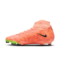 Nike Phantom Luna Pro Gras Voetbalschoenen (FG) Oranje Zwart