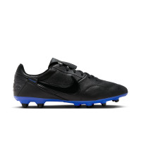 Nike Premier III Gras Voetbalschoenen (FG) Zwart Blauw