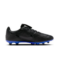 Nike Premier III Gras Voetbalschoenen (FG) Zwart Blauw