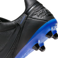 Nike Premier III Gras Voetbalschoenen (FG) Zwart Blauw