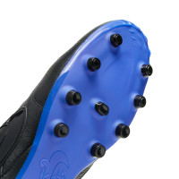 Nike Premier III Gras Voetbalschoenen (FG) Zwart Blauw